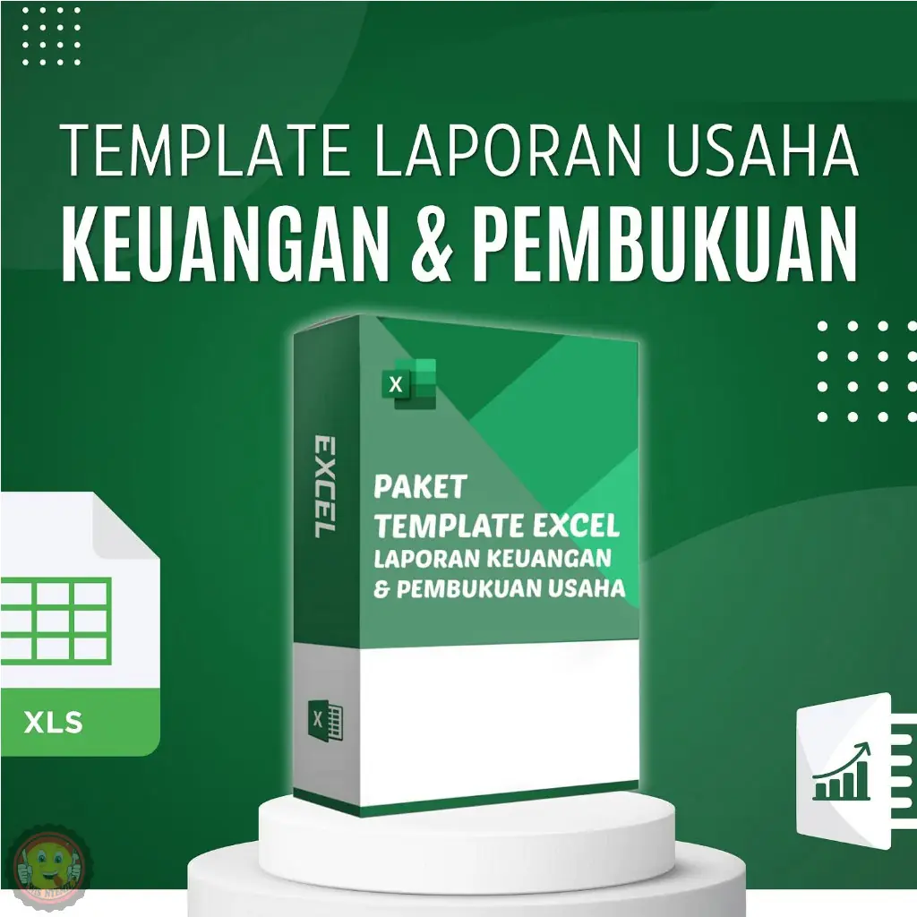 17++ Template Laporan Keuangan Usaha Lengkap Format Excel - Bonus Pencatatan Stock Produk